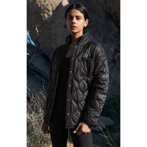 Women's Black Quilted Jacket